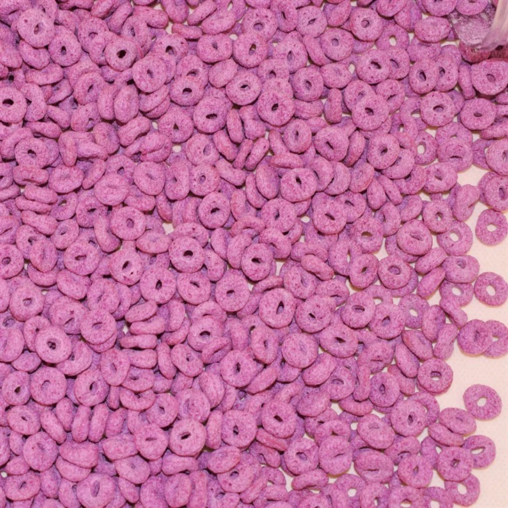 purple potato cereal ring_